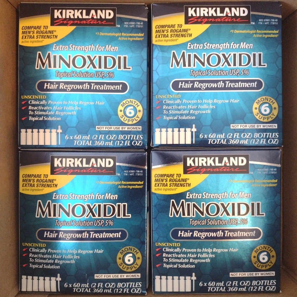 MINOXIDIL KIRKLAND HAIR REGROWTH TREATMENT